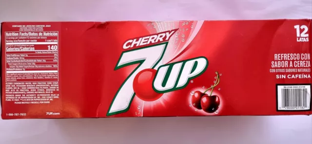 12X 7UP Cherry USA Doden 355ml Sehr Lecker Mit Kirchge Soda Softdrinks Getränke 3