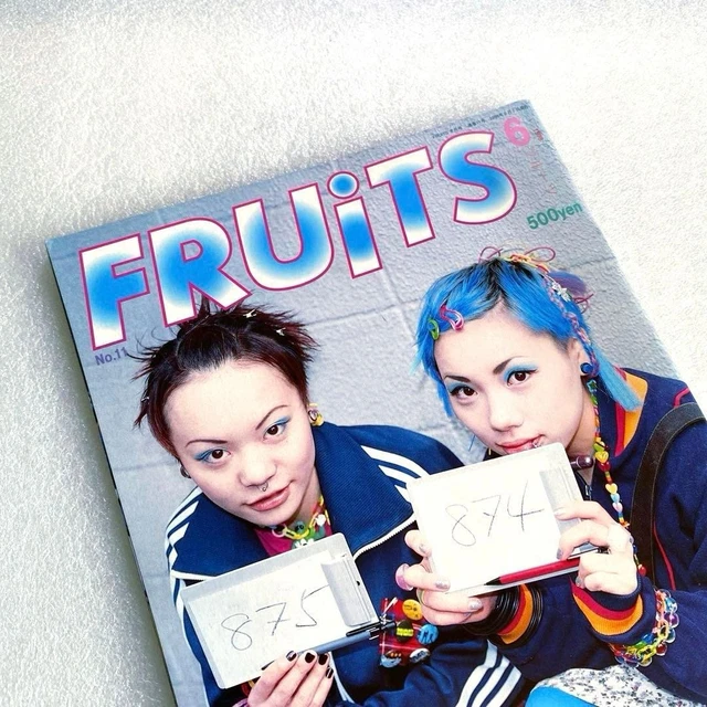 FRUITS 1998 HEISEI Harajuku Street Youth No.11 Y2K Kawaii From