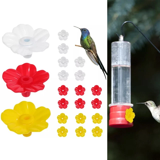 LONG LASTING AND Functional Hummingbird Feeder Replacement Flowers Set