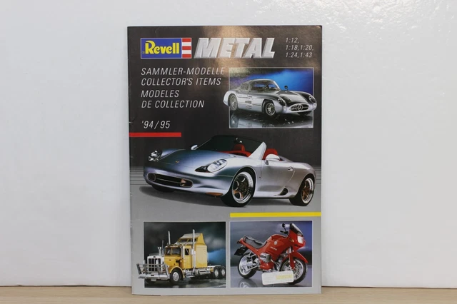 CATALOGUE CR4 REVELL Collectible Models 1994-1995 £5.27 - PicClick UK