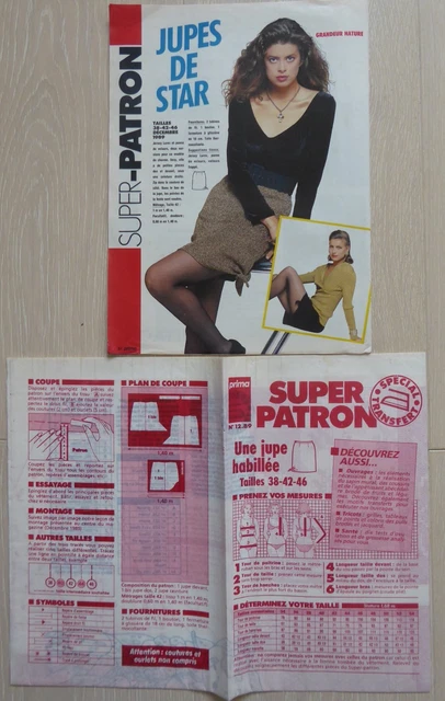 Patron De Couture Prima N°0.111 - Robe Tulipe Pour Femme Adulte, Neuf