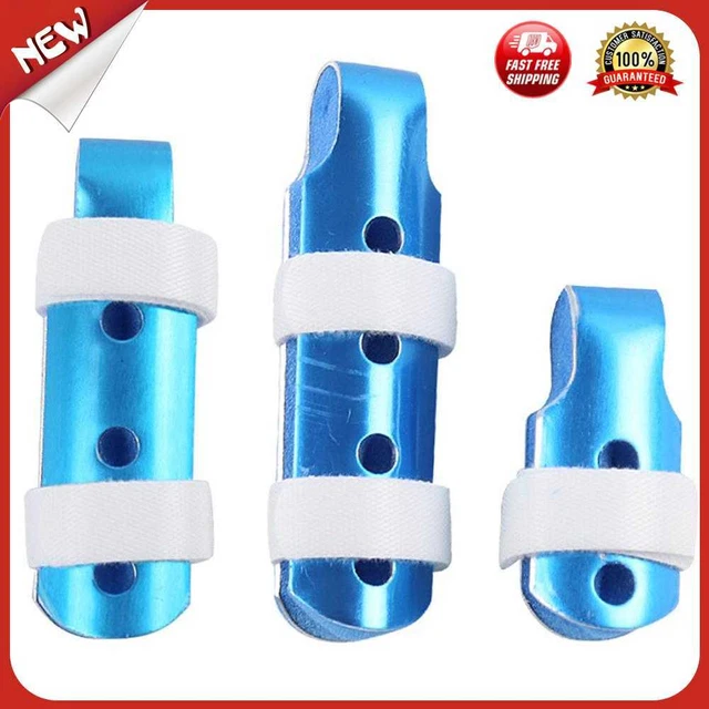 es Portable Two-piece Finger Joint Fracture Fixation Splint for Sprain Pain Reli