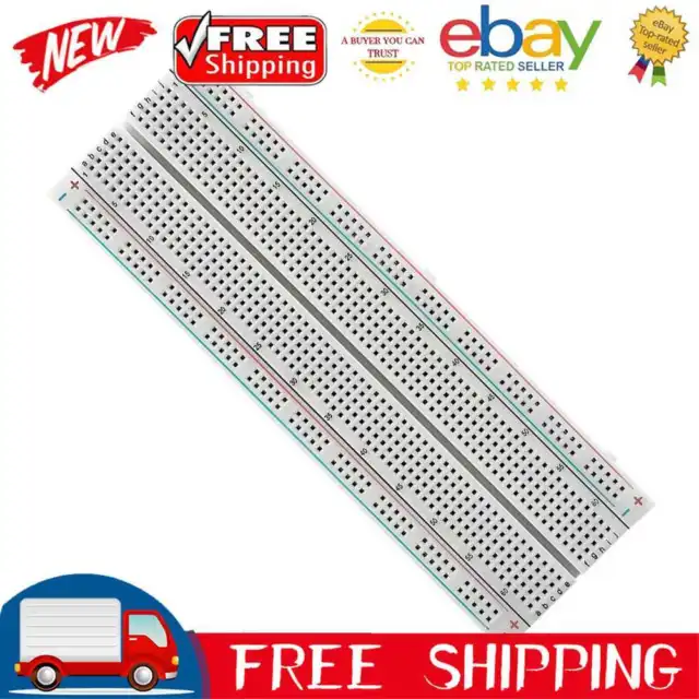 Breadboard 830 Point Cavity Boards MB-102 for Circuit Assembly and Commissioning