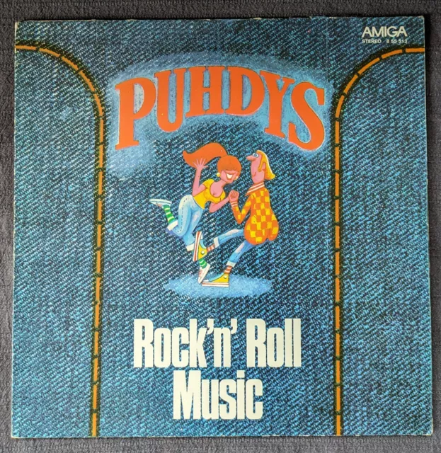 Puhdys – Rock'n'Roll Music LP * AMIGA * DDR * 1978