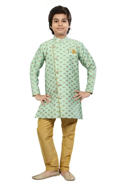 BOYS Sherwani Suit Kurta Pyjama party wear Indian pakistani salwar kameez eid