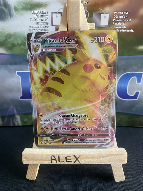 Pokemon Card Pikachu Vmax SWSH286 / EB Promo Block / New FR