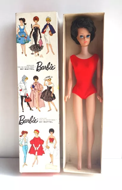 MIB - Barbie Bubble Cut #850 dans sa boîte d'origine, Made in Japan - 1962