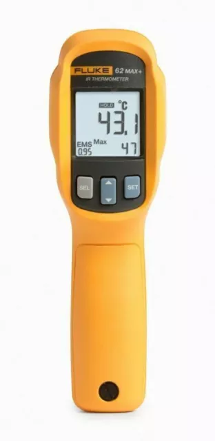 Fluke 62 F62 MAX Plus Infrared Thermometer -30C to 650C (-22F to 1202F) 62MAX+