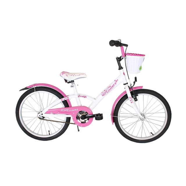 Bicicletta Bambini 20 Pollici Fetcoi, 6 Marce, Con Luce, Telaio In Acciaio Al Carbonio, Per Ragazzi E Ragazze 110-140 Cm, Rosa/bianco - 3