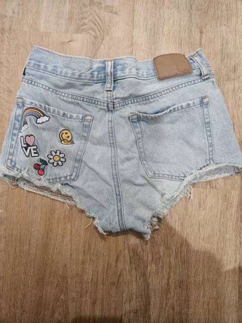 Aeropostale Low-Rise Jean Short Size 000