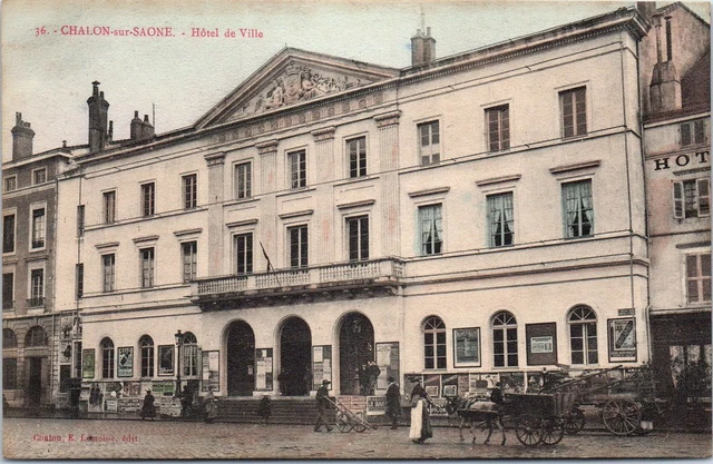 71 CHALON SUR SAONE - hotel de ville.