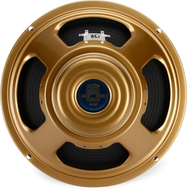 Celestion Gold 12" 50-Watt Alnico Replacement Guitar Speaker 8 Ohm Celestion Gold 12" 50-Watt Alnico Replacement Guitar Speaker 8 Ohm