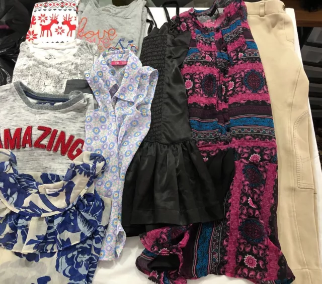 Pacchetto Abbigliamento Ragazza 9-10Y~ Abiti, T-shirt, Camicia, Jodhpurs, NEXT Gap