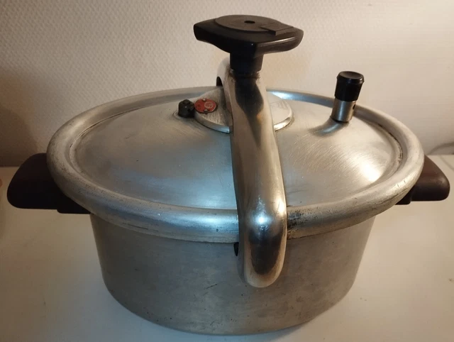 Cocotte-minute SEB 6 Litres Orange - Vintage - Fabriquée En France