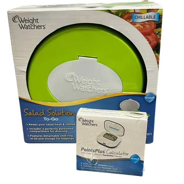 Calculadora Weight Watchers Points Plus solución de seguimiento y ensalada diaria y semanal