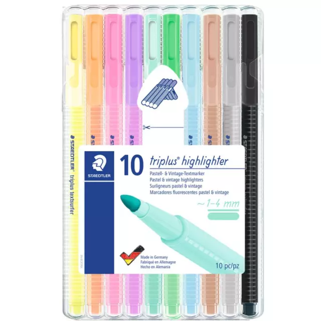 STAEDTLER Textmarker triplus pastel 6St Box 362 CSB6 (4007817055861)