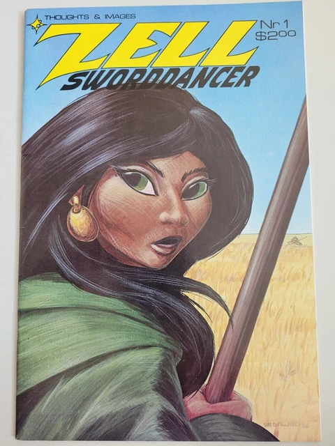 Zell Sworddancer #1 (1986) Thoughts & Images Early Usagi Yojimbo Back Cover!