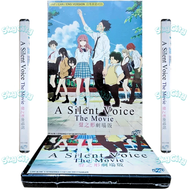 DVD JAPAN ANIME A Silent Voice (Koe No Katachi) The Movie 声