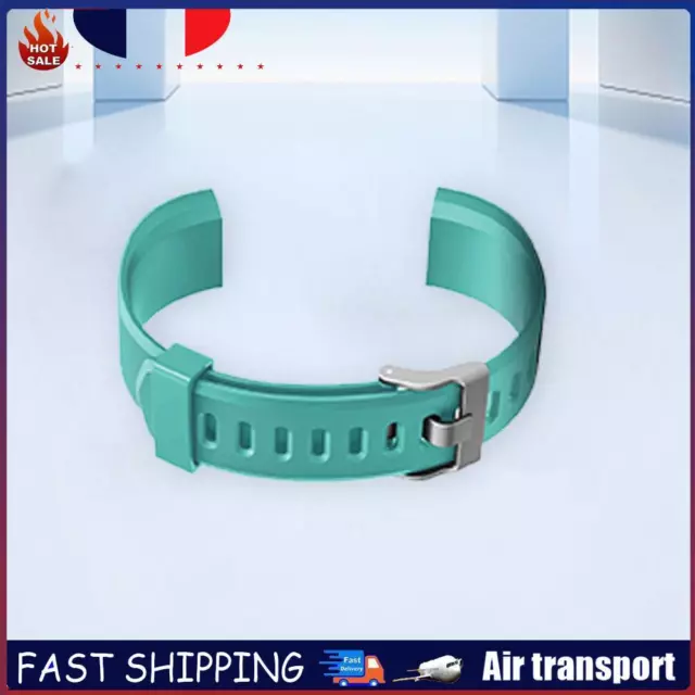 3Pcs 20mm Replacement Band Silicone Smart Watch Wrist Strap for ID115Plus HR (Gr