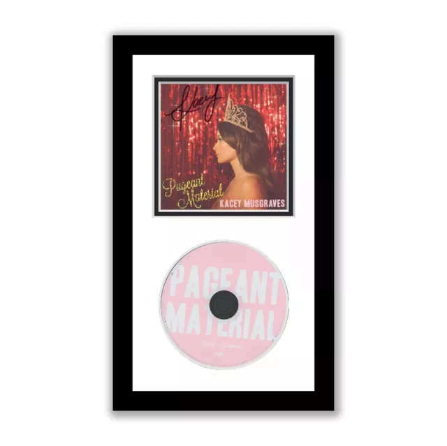 Kacey Musgraves Autographed Signed Framed CD Pageant Material ACOA