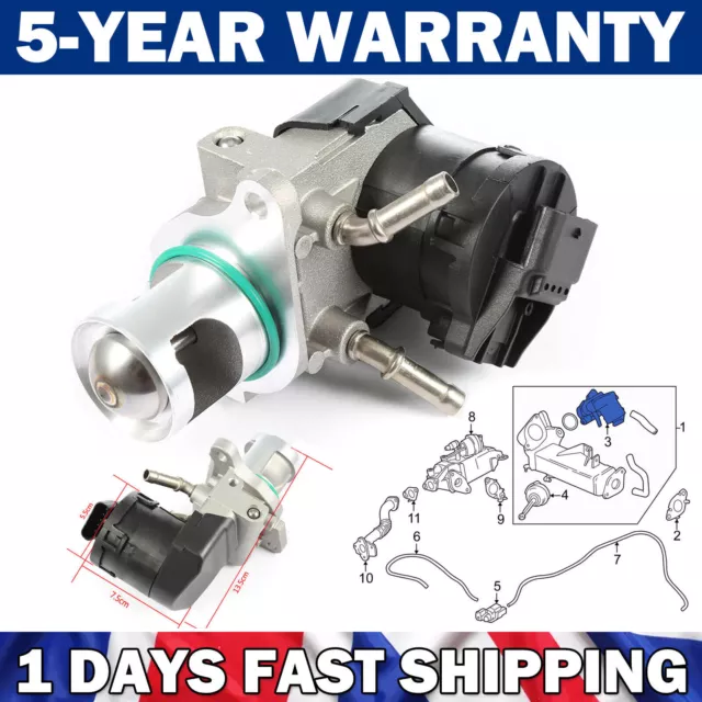 EGR VALVE FOR BMW N47 N57 1 2 3 4 5 6 7 Series F20 F21 E90 E91 E92 X1