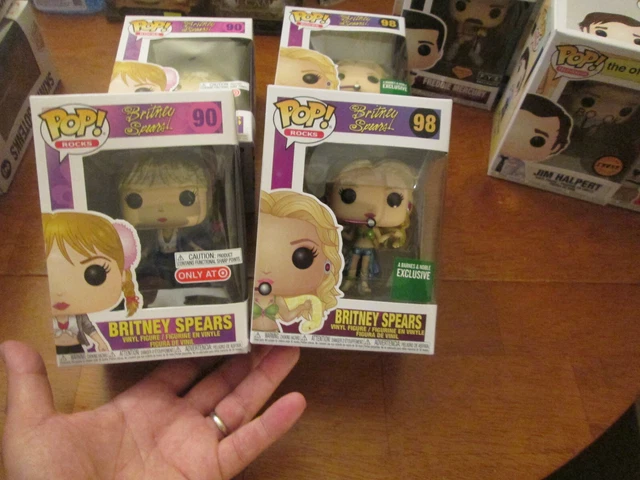 FUNKO POP ROCKS Britney Spears 90 98 Lot Set Exclusive Target
