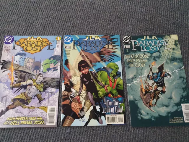 JLA PARADISE LOST #1 to #3 (complete Mini-series) - Dc comics