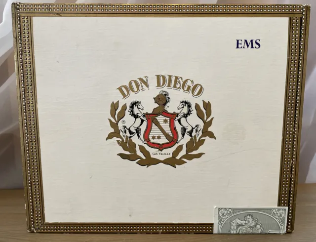 Don Diego- Lonsdales Cigar Box, Las Palmas Logo, Pretty