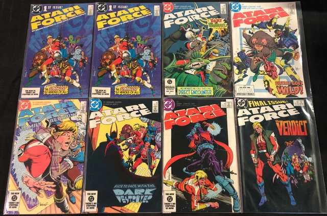 Dc Atari Force Comic Lot 8Pc (Vf-Nm)