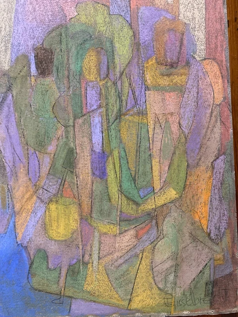 Very Nice Drawing Expressionism Frédéric Gisselbrecht Art Abstraction