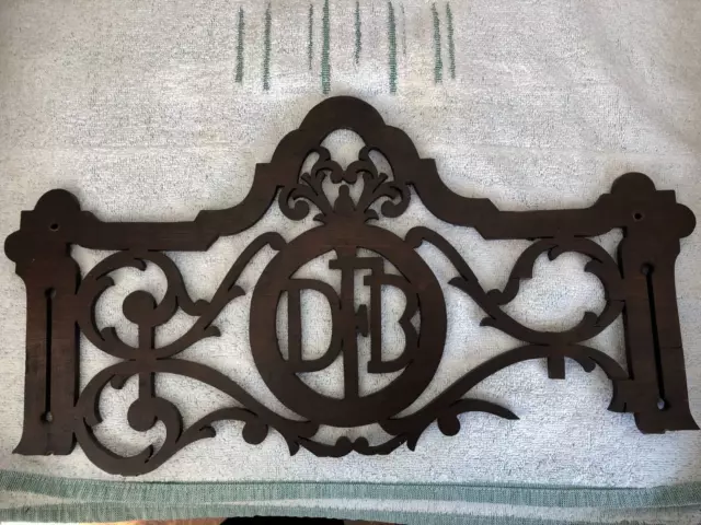 Antique Walnut Fretwork- Antique Pump Organ