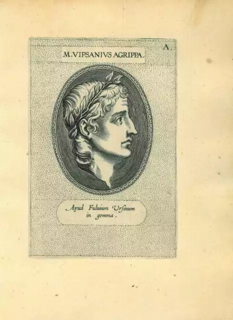 Portrait of Marcus Vipsanius Agrippa