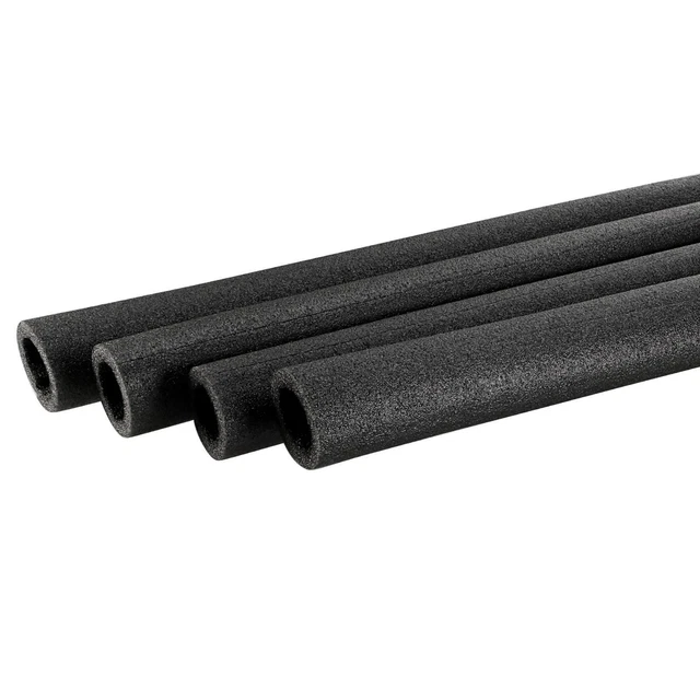 Schiuma Tubo Spugna Protettivo Manicotto Conservazione Calore Nero 30mm ID 4pz