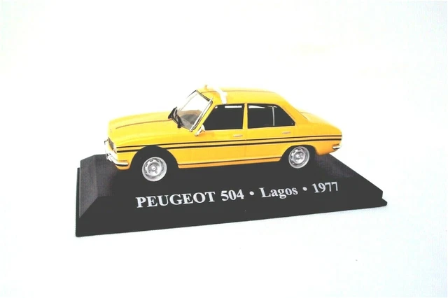 Peugeot  504   Taxi  Lagos  ( Nigeria )  1977  Ixo / Altaya  -  1/43