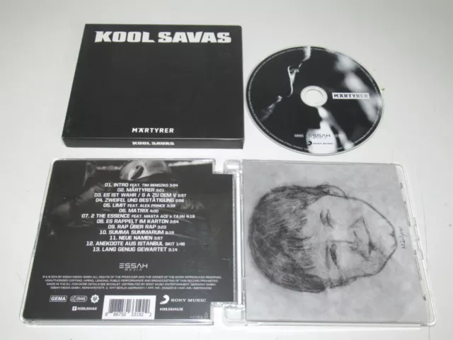 Kool Savas ‎– Märtyrer / Essah Media ‎– EMG001-2 CD Album