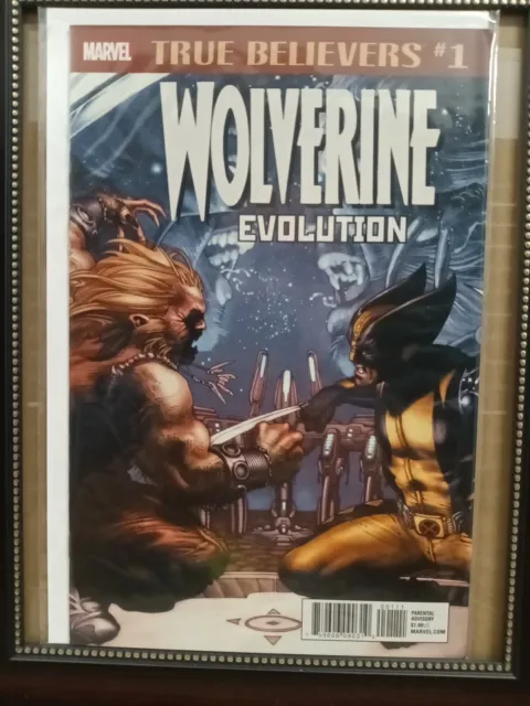 True Believers Wolverine Evolution #1 (2018) NM Marvel Comics. Nw160