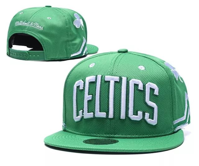 Boston Celtics Snapback Hat Adjustable Fit Cap Jersey Style Free Fast Shipping