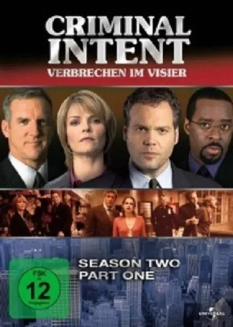 Criminal Intent-Verbrechen Im Visier Season 2.1-3 Dvd Neuware Vincent D'onofrio