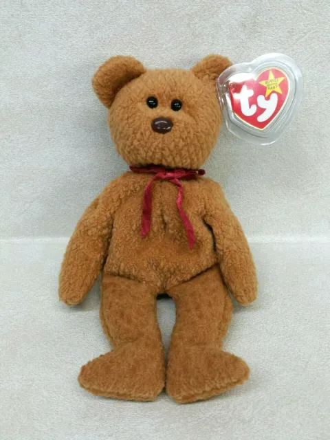 Rare Original TY Beanie Baby - Curly - Retired W/ Many Errors