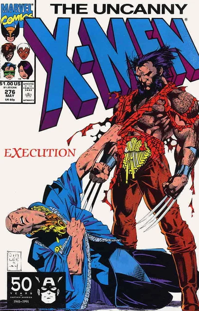 Uncanny X-Men, The #276 VF; Marvel | Chris Claremont Jim Lee - we combine shippi