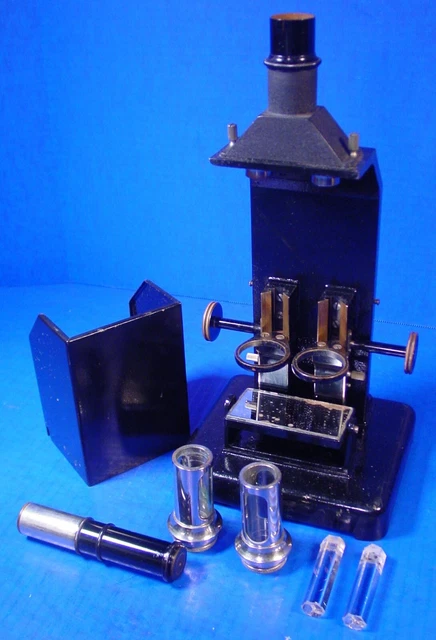1930S? ROYAL RIFE 2 Micrometer 2 Prism Colorimeter/Microscope Cured ...