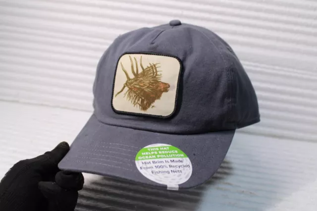 ORVIS FLY FISHING Elk Hair Caddis Trucker Charcoal hat Cap gray Adjustable  $40.25 - PicClick
