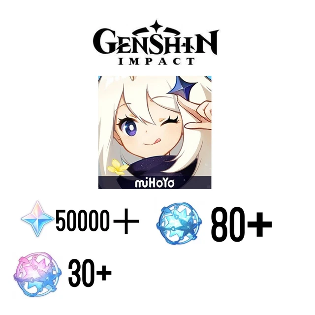 Compte Genshin Impact Serveur Europe (EU) - Neuf (accès Non Utilisé)