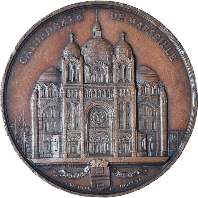 MÉDAILLE JETON ARTHUS Bertrand cathédrale prière je vous salue Marie 2008 EUR 5,40 - FR