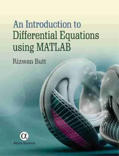 Rizwan Butt An Introduction to Differential Equations using MATLAB (Relié)
