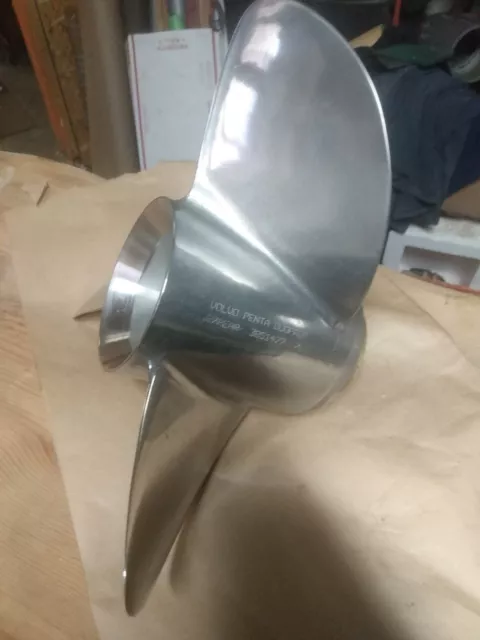 Volvo Penta F7 Duo Prop Stainless Steel Rear Propeller Part# 3851477 DPS Drive Volvo Penta F7 Duo Prop Stainless Steel Rear Propeller Part# 3851477 DPS Drive