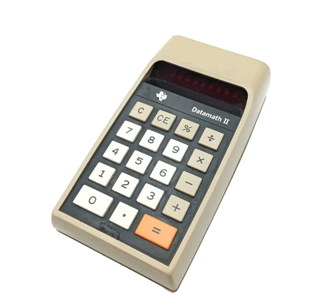 CALCULATRICE VINTAGE DATAMATH II 2 Design Texas Instruments Ti 2500 EUR ...