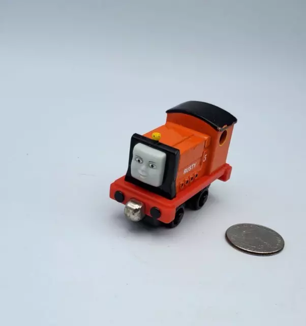 Thomas & Friends Take & Play Along Train Tank Diecast Metal - Rusty - 2004 GUC