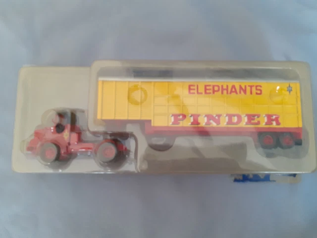 Semi-remorque Cirque Jean Richard - Transport D'éléphants - Échelle 1/87 HO/H0 - Neuf