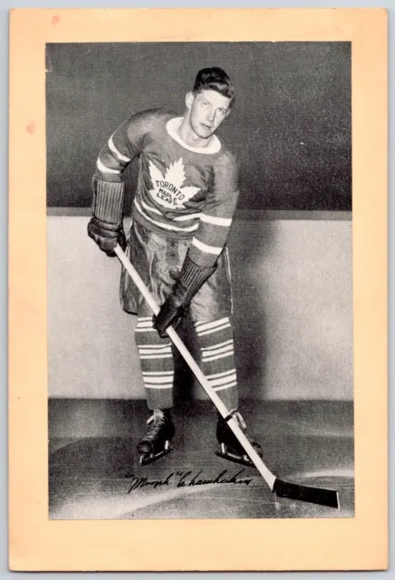 Murph Chamberlain 1934-43 Beehive Syrup Group 1 Toronto Maple Leafs Hockey Photo